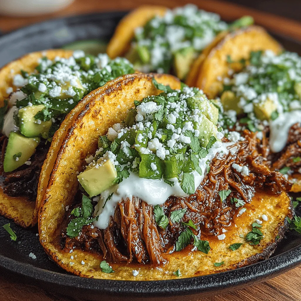 When it comes to flavorful, comforting meals that are easy to prepare, few recipes can compete with Smoky Slow-Cooker Hatch Chili Pork Tacos. This dish is a perfect blend of tender, shredded pork infused with the smoky heat of Hatch chiles, creating a taco experience that tantalizes the taste buds. The beauty of this recipe lies not only in its robust flavor profile but also in its convenience. With the slow cooker doing most of the heavy lifting, you can enjoy a delicious meal with minimal effort.