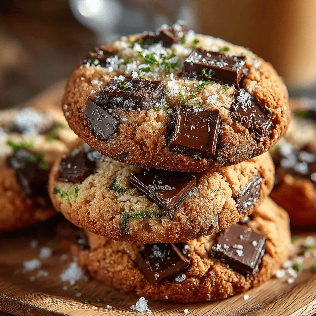 Discover the delightful combination of flavors in these Double Delight Zucchini Chocolate Chunk Cookies. This unique recipe seamlessly blends the moistness of grated zucchini with rich chocolate chunks, resulting in a cookie that is not only delicious but also surprisingly nutritious. These cookies are perfect for those who wish to introduce vegetables into their family's diet without sacrificing taste. The subtle hint of zucchini complements the decadent chocolate, creating a treat that is both indulgent and wholesome.