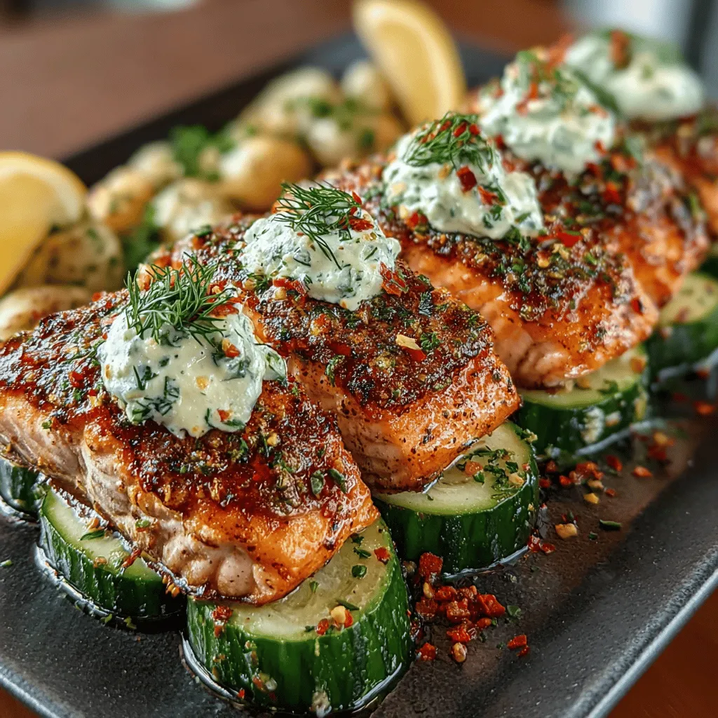 If you’re searching for a dish that perfectly balances health and flavor, look no further than Slow-Cooked Cucumber Dill Salmon. This delightful recipe combines the rich, buttery taste of salmon with the refreshing crunch of cucumbers and the aromatic essence of dill, creating a meal that is both satisfying and nutritious. Whether you’re preparing a weeknight dinner for your family or hosting a special gathering with friends, this dish is versatile enough to impress any palate.