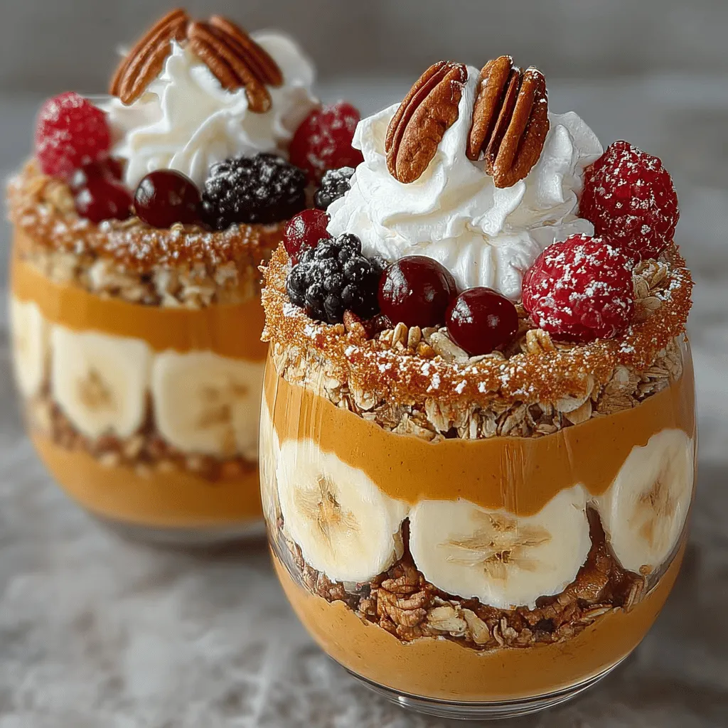 Every great recipe begins with high-quality ingredients, and the Pumpkin Spice Bliss Parfaits are no exception. Let’s take a closer look at the key components that contribute to the delightful layers of flavor and texture in this seasonal treat.