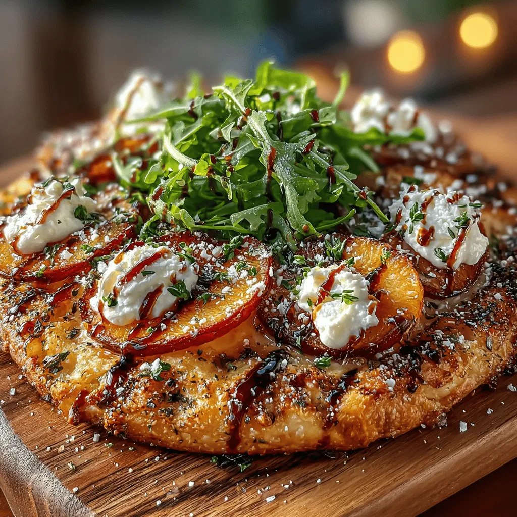 As the warm summer months roll in, the market shelves burst with an array of seasonal fruits, inviting us to explore new culinary horizons. One delightful way to incorporate these vibrant, sweet offerings into our meals is by pairing them with savory dishes. Enter the Sweet Summer Peach Pizza—a refreshing twist on a beloved classic that marries the juicy sweetness of ripe peaches with the creamy richness of cheese and aromatic herbs. This unique combination not only tantalizes the taste buds but also elevates the humble pizza into a gourmet experience.