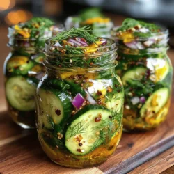 In the vibrant culinary landscape of pickling, few recipes capture the imagination and tantalize the taste buds quite like Zesty Hatch Chili Pickled Cucumber Relish. This condiment not only elevates your meals but also showcases the unique flavor profile that Hatch green chilies bring to the table. With their distinct heat and earthy undertones, these chilies infuse a dynamic kick into the crisp, refreshing taste of pickled cucumbers. As more home cooks embrace the art of pickling, this relish stands out as a must-try recipe for those looking to jazz up their dishes.
