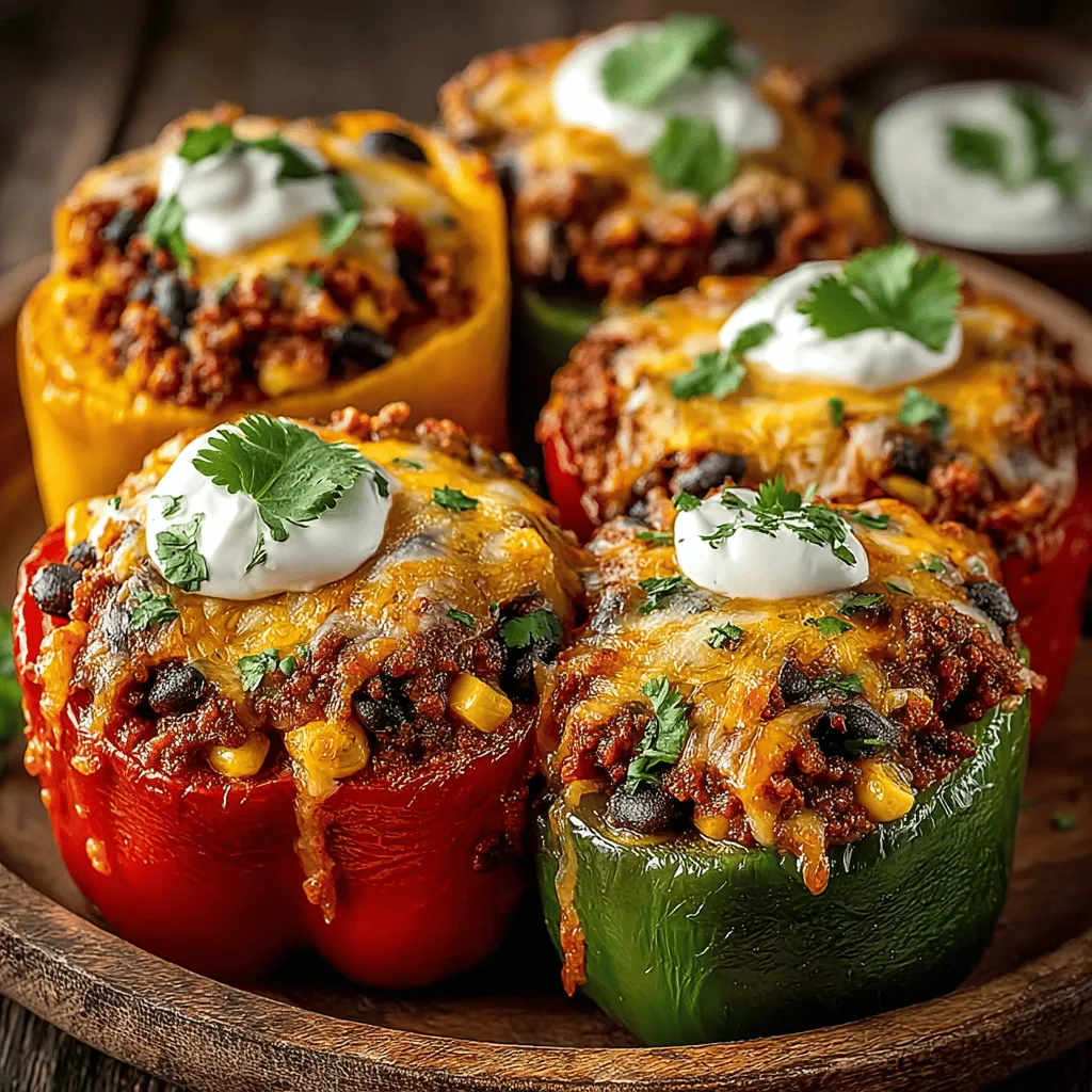 When it comes to wholesome meals that combine flavor, nutrition, and a vibrant presentation, Zesty Chili Stuffed Bell Peppers stand out as a top choice. This dish not only satisfies the palate but also offers a colorful array of nutrients, making it an appealing option for family dinners, potlucks, or meal prep. The combination of tender bell peppers filled with a zesty chili mixture creates a delightful harmony of taste and texture that everyone will love.