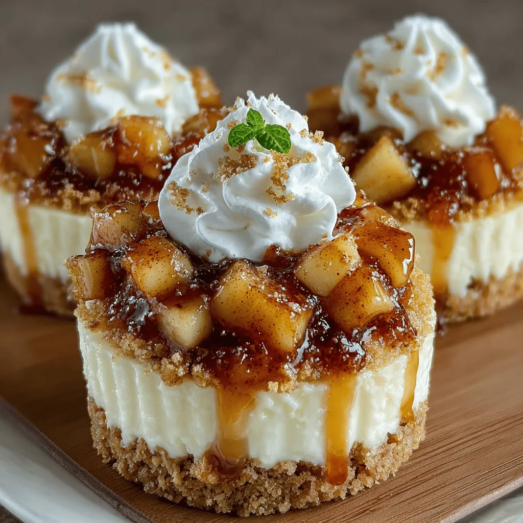 In the world of desserts, no-bake options have risen to immense popularity, captivating dessert enthusiasts and novice bakers alike. Their charm lies in the delightful ease of preparation, requiring no oven and minimal cooking skills, making them ideal for anyone looking to satisfy a sweet tooth without the hassle. Among these delightful treats, the No-Bake Apple Cinnamon Cheesecake Cups stand out for their unique flavor combination that marries the warmth of cinnamon with the crisp sweetness of fresh apples. This recipe brings a fresh twist to traditional cheesecake, making it a perfect choice for gatherings, celebrations, or a cozy night in.