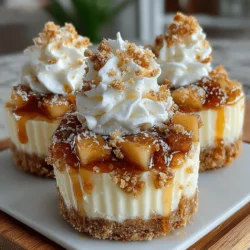 In the world of desserts, no-bake options have risen to immense popularity, captivating dessert enthusiasts and novice bakers alike. Their charm lies in the delightful ease of preparation, requiring no oven and minimal cooking skills, making them ideal for anyone looking to satisfy a sweet tooth without the hassle. Among these delightful treats, the No-Bake Apple Cinnamon Cheesecake Cups stand out for their unique flavor combination that marries the warmth of cinnamon with the crisp sweetness of fresh apples. This recipe brings a fresh twist to traditional cheesecake, making it a perfect choice for gatherings, celebrations, or a cozy night in.