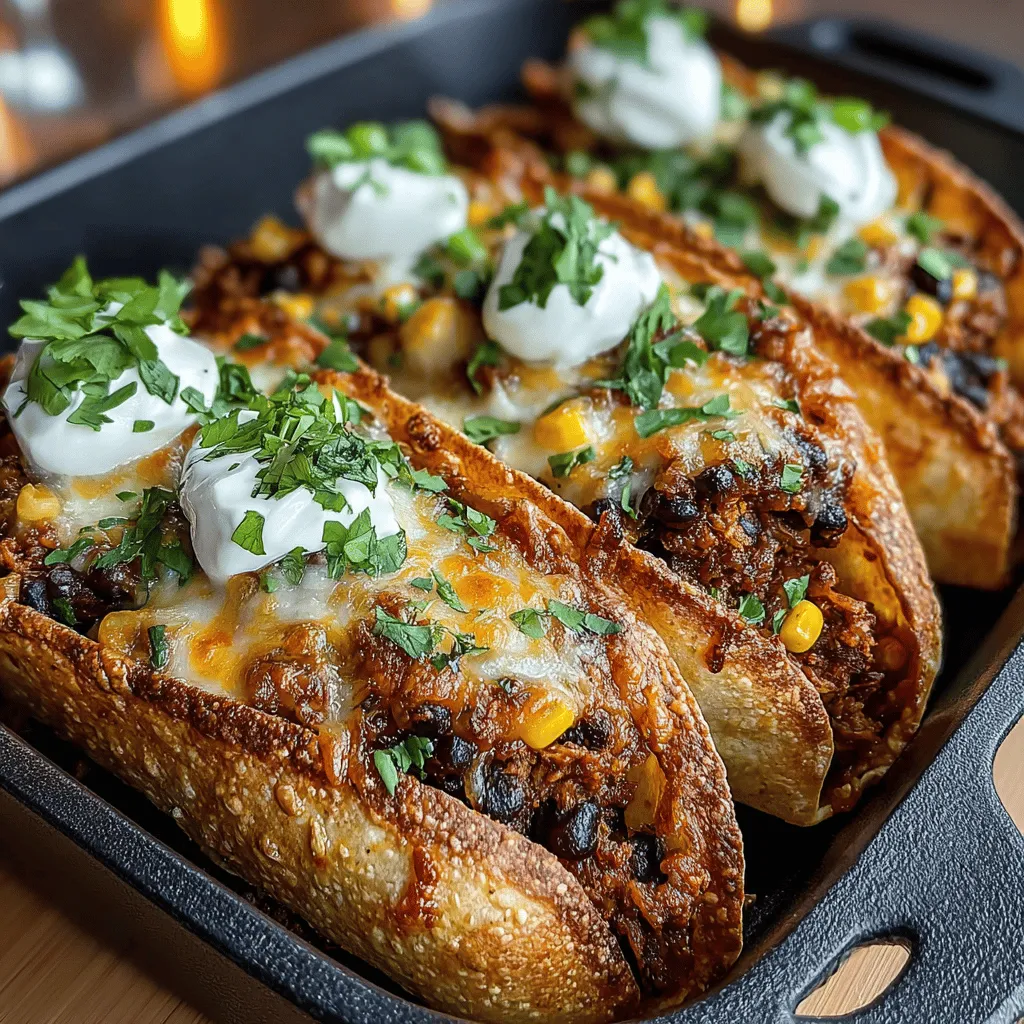 In the realm of quick and satisfying meals, Mini Chicken Enchilada Boats have emerged as a delightful option that appeals to both families and gatherings alike. This innovative recipe reimagines traditional enchiladas, transforming them into fun, bite-sized servings that are perfect for weeknight dinners or lively entertaining. With a harmonious blend of rich flavors and a visually appealing presentation, these mini boats offer a unique twist that makes them a standout choice for any occasion.