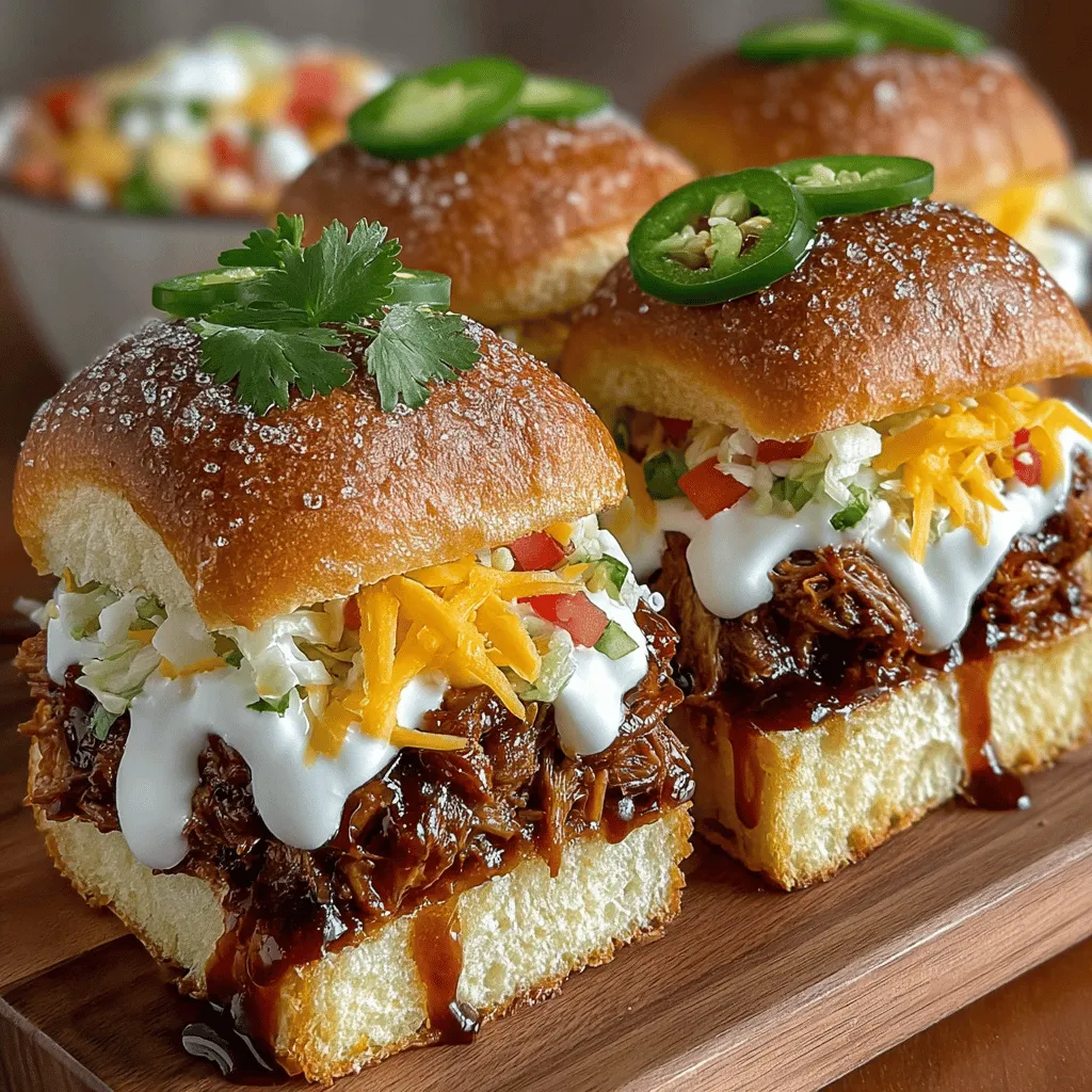 The culinary world continuously evolves, and innovative recipes are born from the fusion of traditional flavors with modern dietary preferences. One such delightful creation is the Mini BBQ Jackfruit Nacho Sliders, a perfect blend of savory, smoky, and tangy flavors that caters to both vegans and meat-lovers alike. These sliders not only satisfy the taste buds but also present a creative and wholesome alternative to traditional meat options, making them an excellent choice for gatherings, game day feasts, or simply a delicious snack at home.