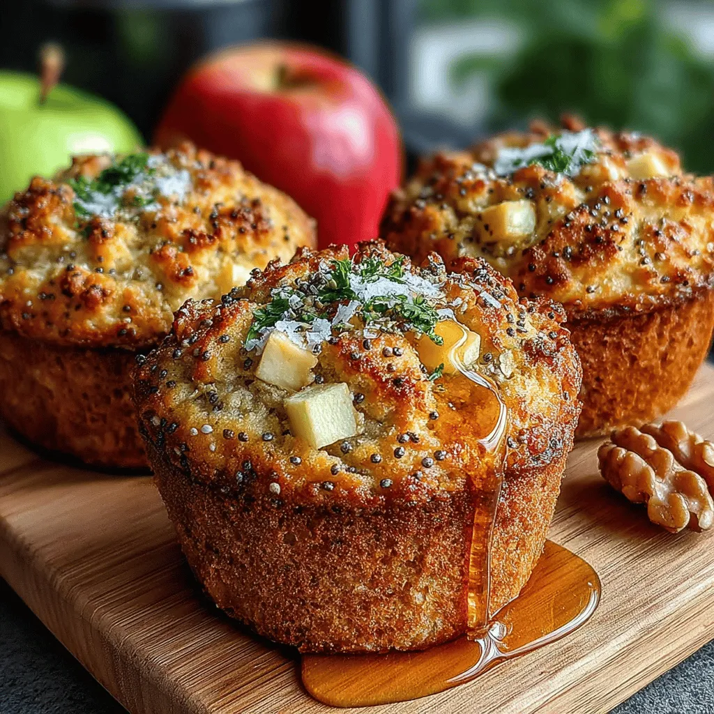 Muffins have long been a beloved breakfast and snack option, but not all muffins are created equal. The trend toward healthier eating has led to a rise in recipes that incorporate wholesome ingredients, and our Apple Oat Chia Muffins with Honey are a perfect example. Bursting with nutrition, these muffins are a delicious and guilt-free treat that you can enjoy at any time of day. Each bite offers a harmonious blend of flavors and textures, while the combination of oats, chia seeds, and apples ensures that you're fueling your body with nourishing goodness.