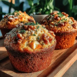 Apple Oat Chia Muffins with Honey: A Wholesome Delight