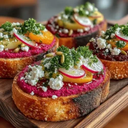 To create the perfect roasted beet hummus, start by combining the roasted beets with traditional hummus ingredients. In a food processor, add 1 cup of cooked, peeled, and chopped roasted beets, 1 can (15 ounces) of drained and rinsed chickpeas, 2 tablespoons of tahini, the juice of one medium lemon, 1-2 garlic cloves (adjust according to your preference), and a pinch of salt. Blend until smooth.
