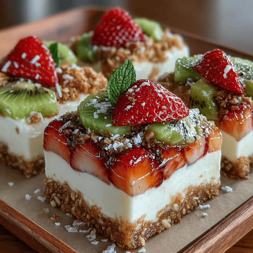 When making Frozen Strawberry Kiwi Yogurt Bark, one crucial step is pressing the fruit into the yogurt mixture. This process is essential for ensuring that the fruit stays in place and doesn’t slide off when the bark is frozen. By gently pressing the strawberries and kiwis into the yogurt, you create a solid bond that improves the overall stability of the bark. This technique not only prevents the toppings from becoming detached but also allows the flavors to meld beautifully, resulting in a delightful bite every time.