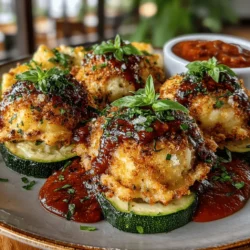 Mini Air Fryer Zucchini Ravioli