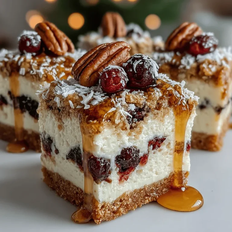 When it comes to satisfying your sweet tooth without compromising your health, few treats can compete with Cranberry Pecan Bliss Squares. This delightful recipe offers a perfect blend of flavors and textures, making it an ideal choice for a healthy dessert or snack option. The tartness of fresh cranberries beautifully complements the rich nuttiness of pecans, creating a harmonious balance that is both refreshing and indulgent.