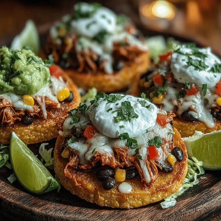 Crispy Mini Sweet Corn and Chicken Tostadas are a delicious and versatile dish that brings together flavor, texture, and nutrition in an irresistible way. These tostadas feature crunchy corn tortillas that serve as the perfect base for a savory mixture of tender chicken and vibrant vegetables. Not only do they make a satisfying lunch, but they also shine as a festive appetizer for gatherings or a fun family dinner option. In this article, we will delve into the components of this delightful dish, including the ingredients, preparation steps, and assembly process, ensuring that you can recreate these tostadas in your own kitchen with ease.