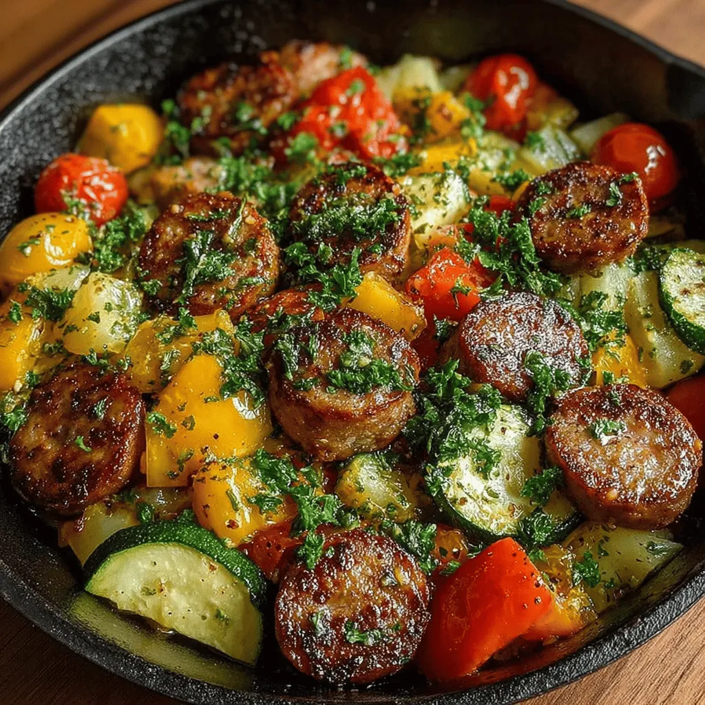 In today's fast-paced world, one-pan meals have surged in popularity among busy individuals and families seeking both convenience and nutrition. One-pan meals epitomize the notion of simplicity, allowing home cooks to prepare a delicious, wholesome dinner with minimal effort and cleanup. The One-Pan Chicken Sausage & Veggie Bake is an exemplary recipe that embodies these qualities, combining vibrant seasonal vegetables with savory chicken sausage for a dish that is both healthy and satisfying.