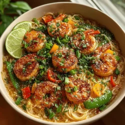 Garlic Butter Shrimp Noodle Bowls: A Flavorful Delight