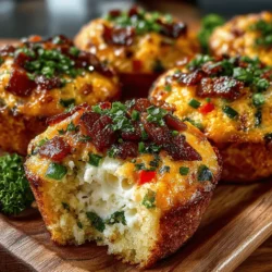Mini Frittata Cornbread Muffins: The Perfect Bite-Sized Delight