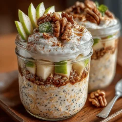 Overnight Apple Pie Oats: A Wholesome Breakfast Delight
