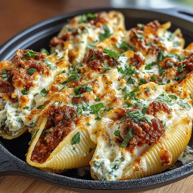 Every great dish starts with the right ingredients, and Cheesy Air Fryer Stuffed Pasta Shells is no exception. The combination of pasta, cheese, and spices creates a harmonious blend that makes every bite a delight. Let’s explore the essential components of this recipe.