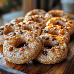 Sweet & Crunchy Maple Oat Rings