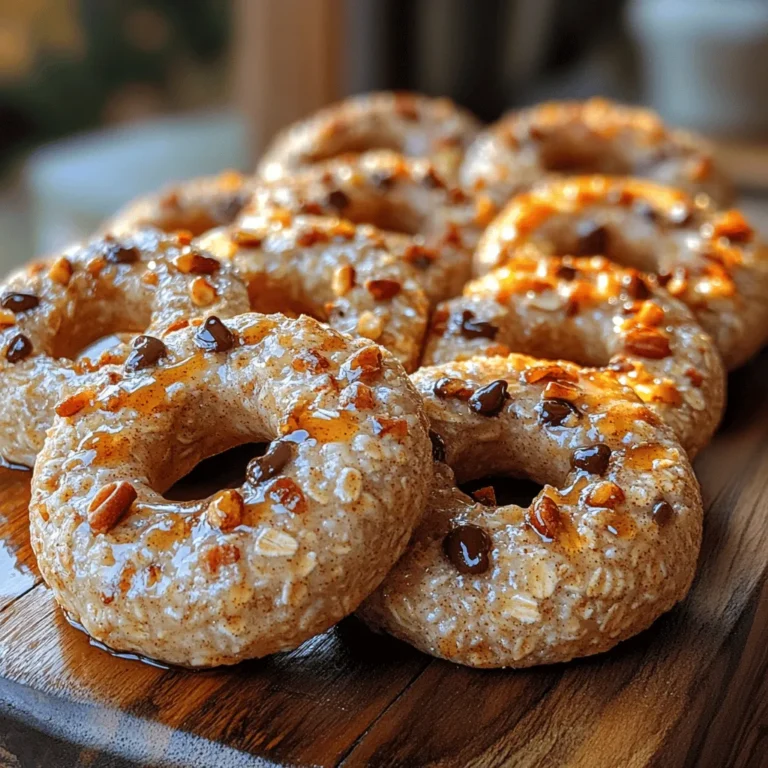 If you’re searching for a delightful recipe that marries health and taste, look no further than Sweet & Crunchy Maple Oat Rings. This dish is not only a treat for your taste buds but also a nourishing option that can be enjoyed at any time of the day. Whether you’re looking for a quick breakfast on the go or a satisfying snack to curb your cravings, these oat rings offer the perfect blend of sweetness and crunch. Infused with the rich flavor of maple syrup and the wholesome goodness of oats, this recipe is sure to become a staple in your kitchen.