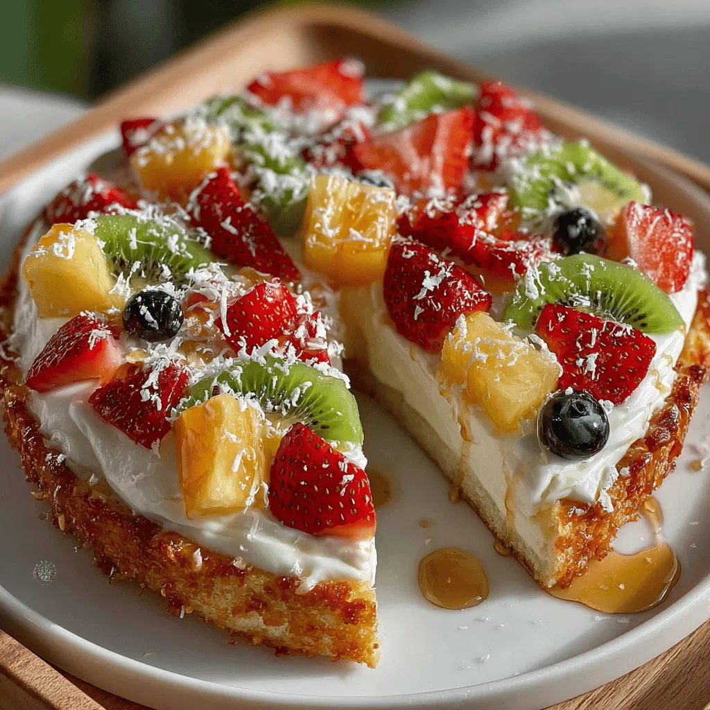 If you’re searching for a refreshing dessert that embodies the essence of summer, look no further than Tropical Citrus Fruit Pizza. This delightful dessert option combines a sweet, chewy cookie crust with a creamy, luscious topping, all adorned with a vibrant medley of fresh fruits. With its bright colors and refreshing flavors, Tropical Citrus Fruit Pizza is an eye-catching treat that is perfect for warm weather gatherings, birthday parties, or simply a sunny afternoon snack.