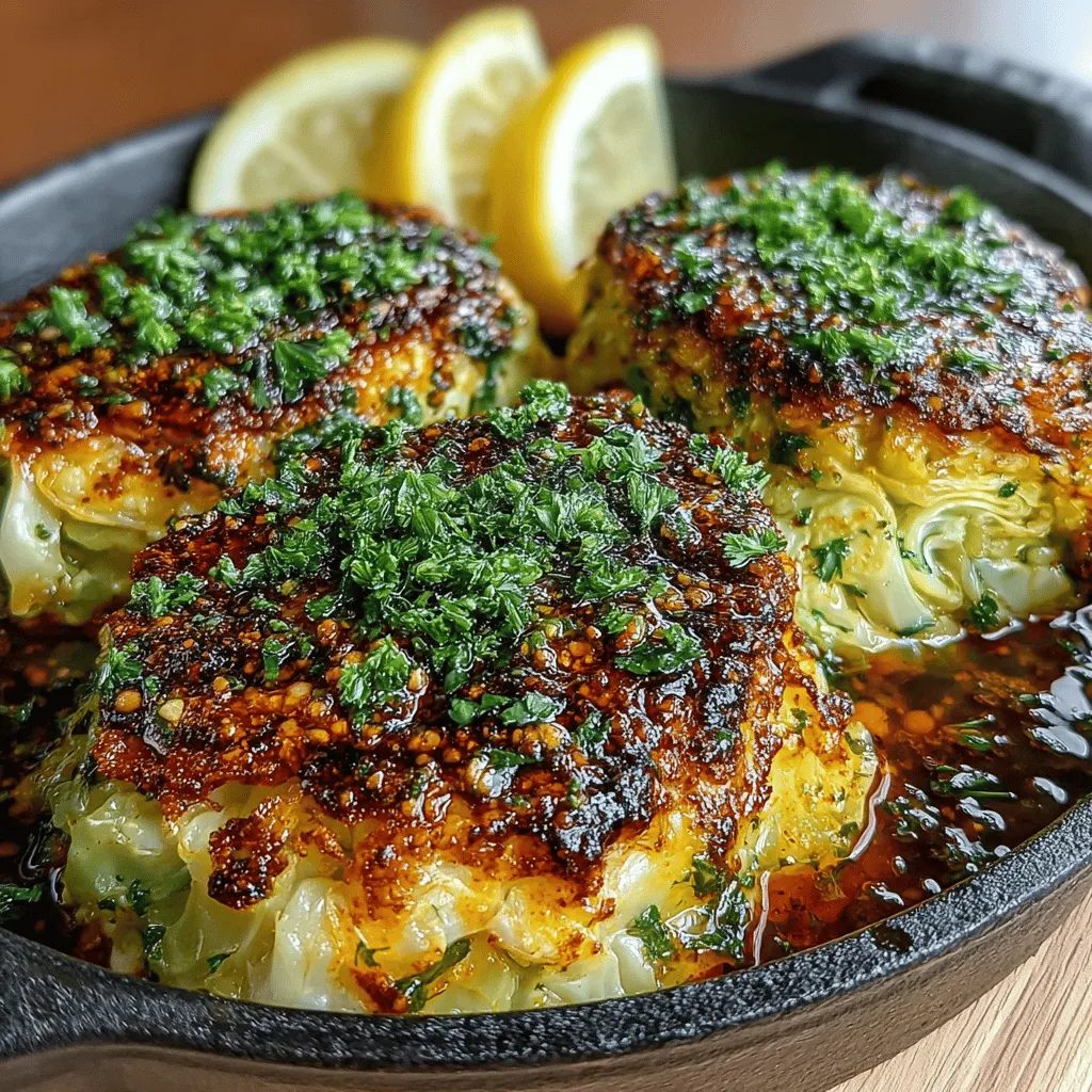 The journey to creating the perfect Sizzling Baked Cabbage Steaks starts with your oven. Preheating your oven to the right temperature is crucial for achieving that beautifully caramelized exterior and tender interior. Set your oven to 425°F (220°C). This temperature is ideal as it allows the cabbage to roast efficiently, caramelizing the natural sugars and enhancing the flavor without burning the edges.
