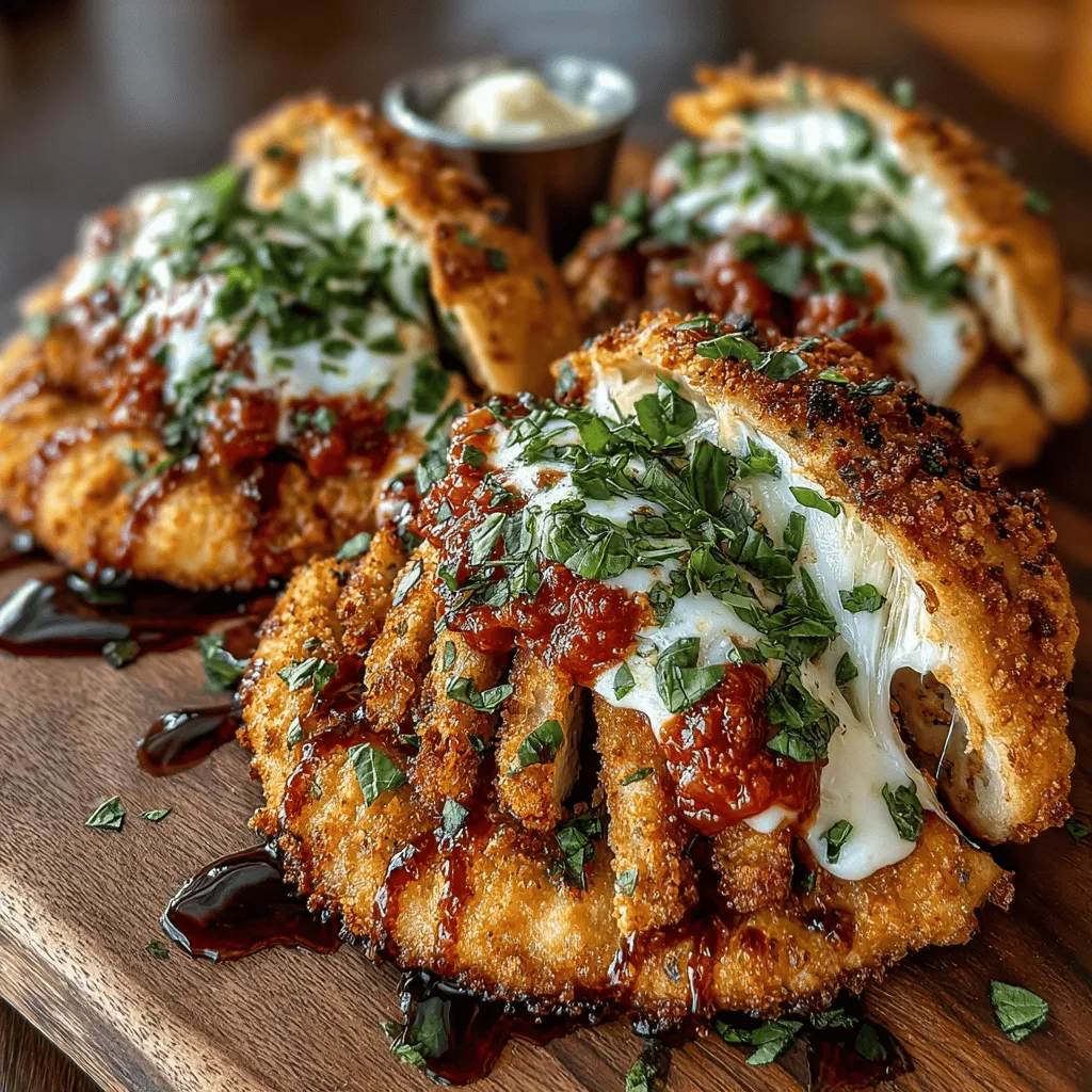If you're on the lookout for a dish that delivers on both taste and convenience, look no further than Crispy Mini Chicken Parm Pita Tacos. This innovative recipe combines the classic Italian flavors of chicken parmesan with the casual, fun format of tacos, making it an ideal choice for everything from a weeknight dinner to a festive gathering. Picture this: juicy, crispy chicken, enveloped in warm, fluffy pita bread, topped with tangy marinara sauce and gooey melted cheese. It's a delightful medley of textures and flavors that’s sure to please family and friends alike.