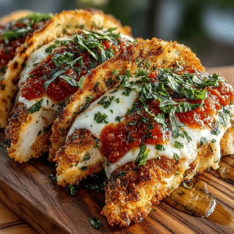 If you're on the lookout for a dish that delivers on both taste and convenience, look no further than Crispy Mini Chicken Parm Pita Tacos. This innovative recipe combines the classic Italian flavors of chicken parmesan with the casual, fun format of tacos, making it an ideal choice for everything from a weeknight dinner to a festive gathering. Picture this: juicy, crispy chicken, enveloped in warm, fluffy pita bread, topped with tangy marinara sauce and gooey melted cheese. It's a delightful medley of textures and flavors that’s sure to please family and friends alike.
