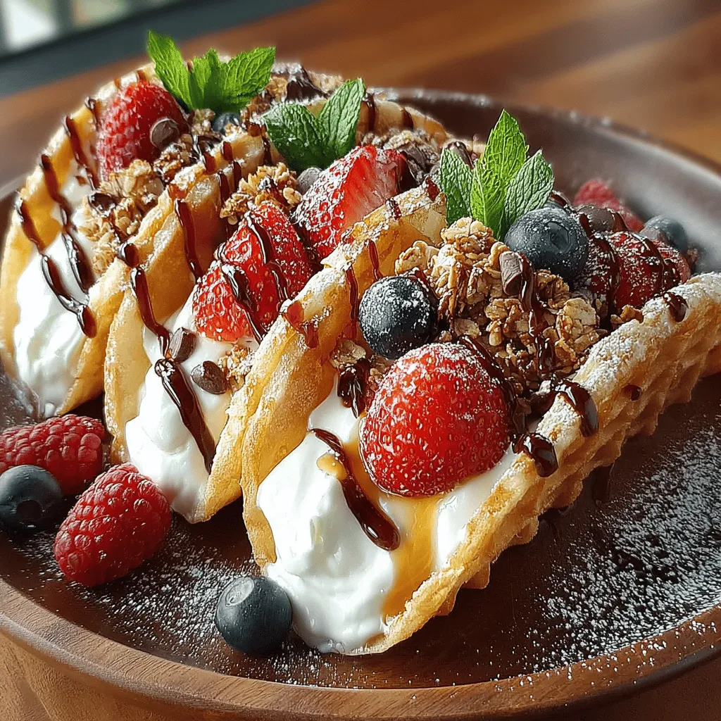 Imagine biting into a warm, crispy waffle that cradles a delightful filling, blending sweet and savory flavors in a way that excites the taste buds. Welcome to the world of waffle tacos, a creative culinary trend that redefines traditional breakfast and dessert options. These delightful treats combine the beloved textures of waffles with the fun, handheld convenience of tacos, making them perfect for any meal of the day. Whether you're looking to impress guests at brunch or satisfy a sweet tooth after dinner, waffle tacos offer a versatile and delicious solution.
