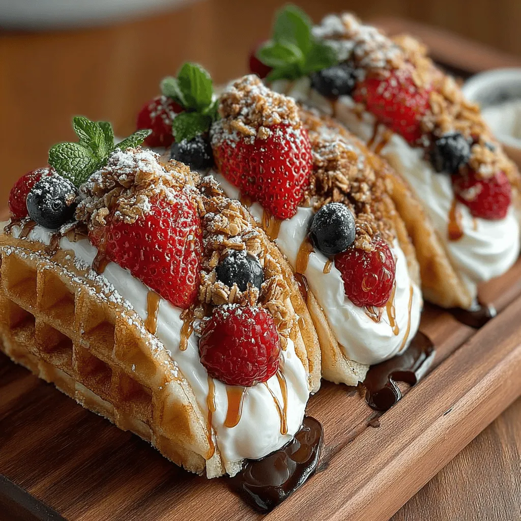 Imagine biting into a warm, crispy waffle that cradles a delightful filling, blending sweet and savory flavors in a way that excites the taste buds. Welcome to the world of waffle tacos, a creative culinary trend that redefines traditional breakfast and dessert options. These delightful treats combine the beloved textures of waffles with the fun, handheld convenience of tacos, making them perfect for any meal of the day. Whether you're looking to impress guests at brunch or satisfy a sweet tooth after dinner, waffle tacos offer a versatile and delicious solution.