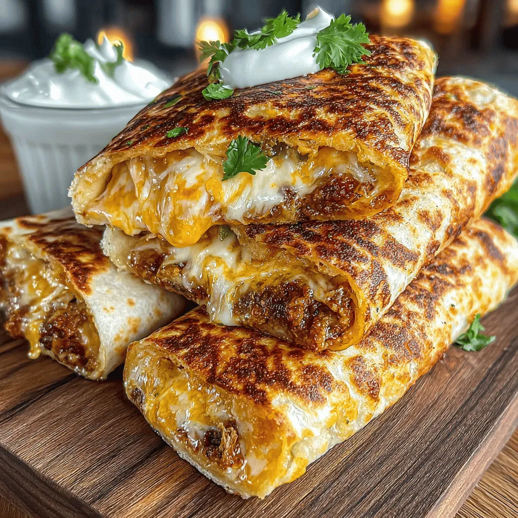 Flatbread wraps have become a staple in modern cuisine, celebrated for their versatility and convenience. These delightful creations offer a canvas for a multitude of flavors and fillings, making them a popular choice for anyone from busy families to gourmet chefs. Among the myriad of options, the combination of sharp cheddar cheese and zesty green chilies stands out, promising a burst of flavor that appeals to a wide range of taste preferences. Whether you’re looking for a quick lunch, a savory snack, or a fun dinner option, this recipe for Cheddar Green Chili Flatbread Wraps is sure to deliver simplicity, speedy preparation, and mouthwatering results.