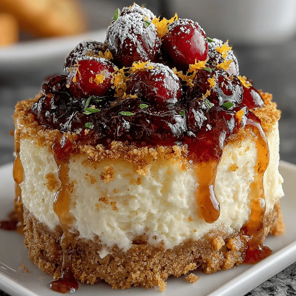 Cheesecake is a dessert that holds a special place in the hearts of many dessert lovers, renowned for its rich and creamy texture that delivers a luxurious experience with every bite. This beloved delicacy has evolved through countless variations, each bringing its own unique spin to the classic recipe. Today, we are excited to introduce the Zesty Cranberry Orange Cheesecake Delight, a delightful twist that harmoniously combines the tartness of cranberries with the bright, refreshing flavor of oranges.