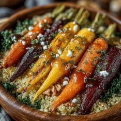 Maple Roasted Root Veggie & Quinoa Bowl