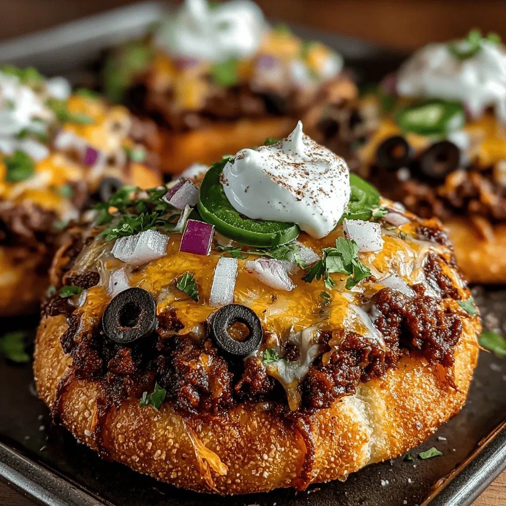 Chili Cheese Mini Pita Pizzas are a delightful twist on traditional pizza that combines the rich flavors of chili with the satisfying crunch of pita bread. This easy-to-make recipe is perfect for busy weeknights or casual gatherings, offering a unique and delectable dish that both kids and adults will love. With a preparation time of just 10 minutes and a total cooking time of 22 minutes, these mini pizzas are not only quick to prepare but also pack a punch of flavor. In this article, we will explore the ingredients, step-by-step instructions, and some creative variations to make these delicious bites even more enjoyable.
