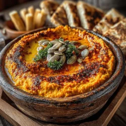 In recent years, savory hummus has surged in popularity, evolving from a traditional Middle Eastern dip into a versatile staple found in kitchens worldwide. This creamy, nutritious spread can be enjoyed with an array of dippables, from fresh vegetables to pita chips, and can even serve as a delectable addition to sandwiches and wraps. Among the many delightful variations of hummus, Savory Roasted Garlic Pumpkin Hummus stands out, offering a unique combination of flavors that perfectly encapsulates the essence of the fall season.